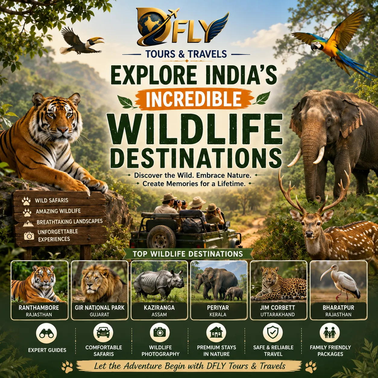 Explore India's Incredible Wildlife Destination