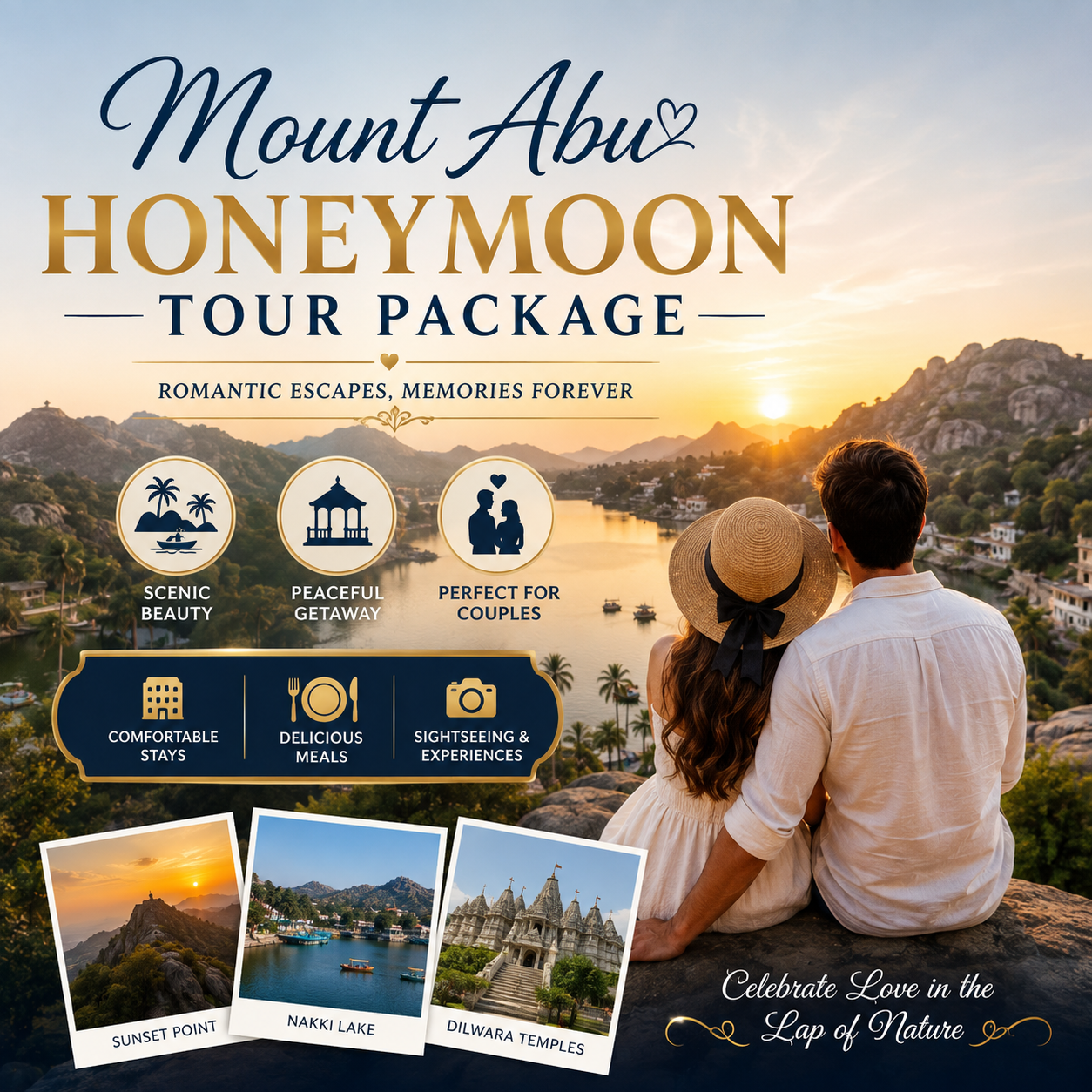 Mount Abu Honeymoon Tour Package