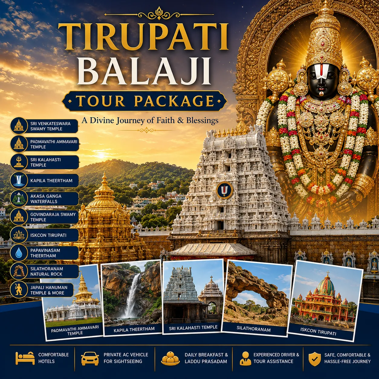 Tirupati Balaji Tour Package