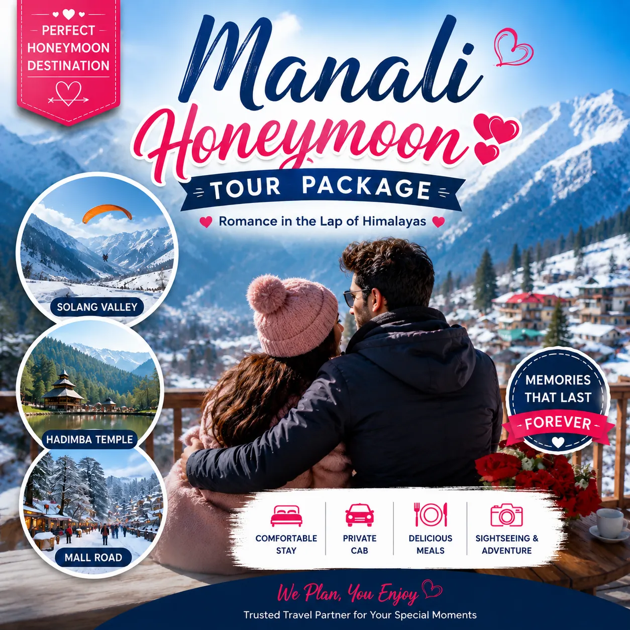 Manali Honeymoon Tour Package