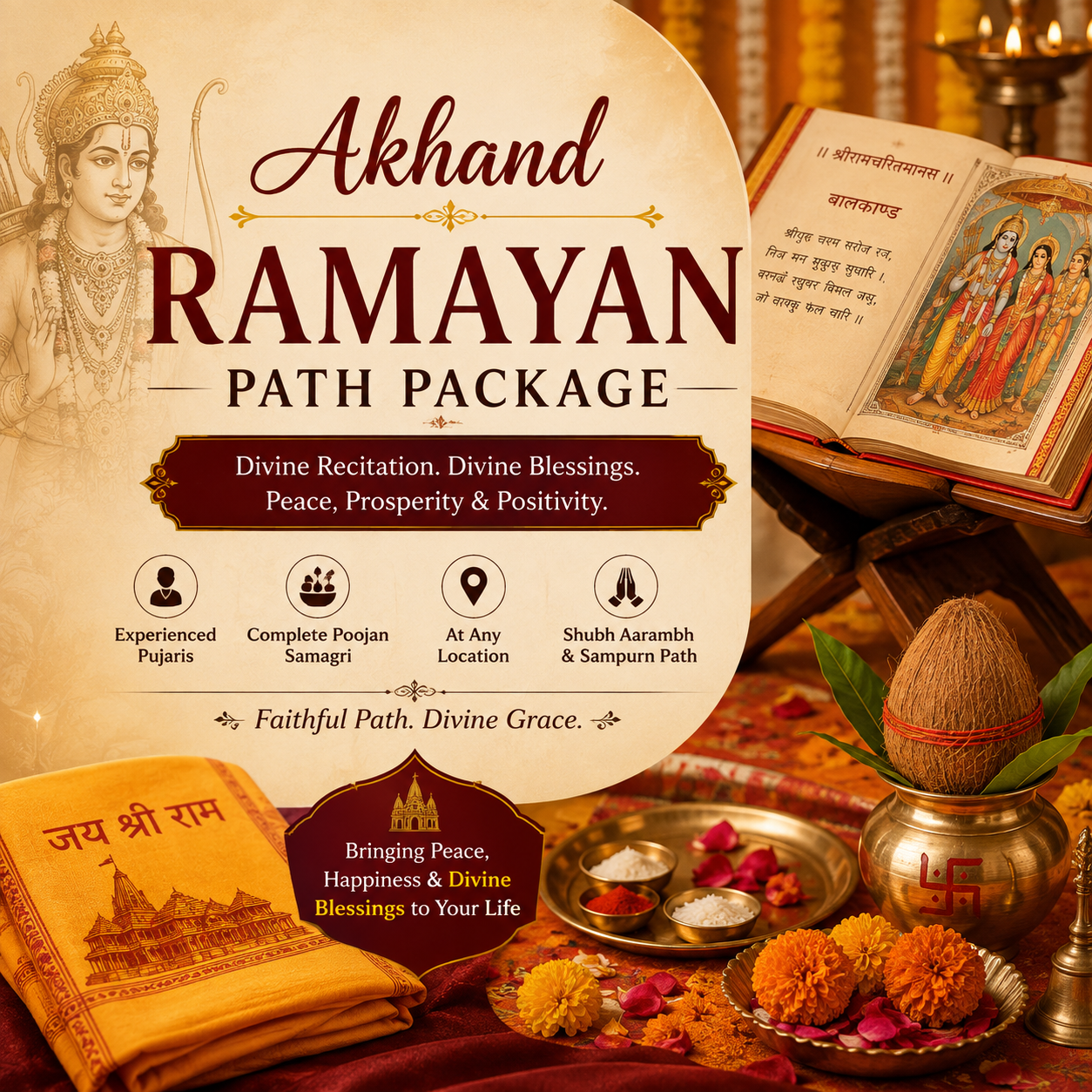 Akhand Ramayan Path Package